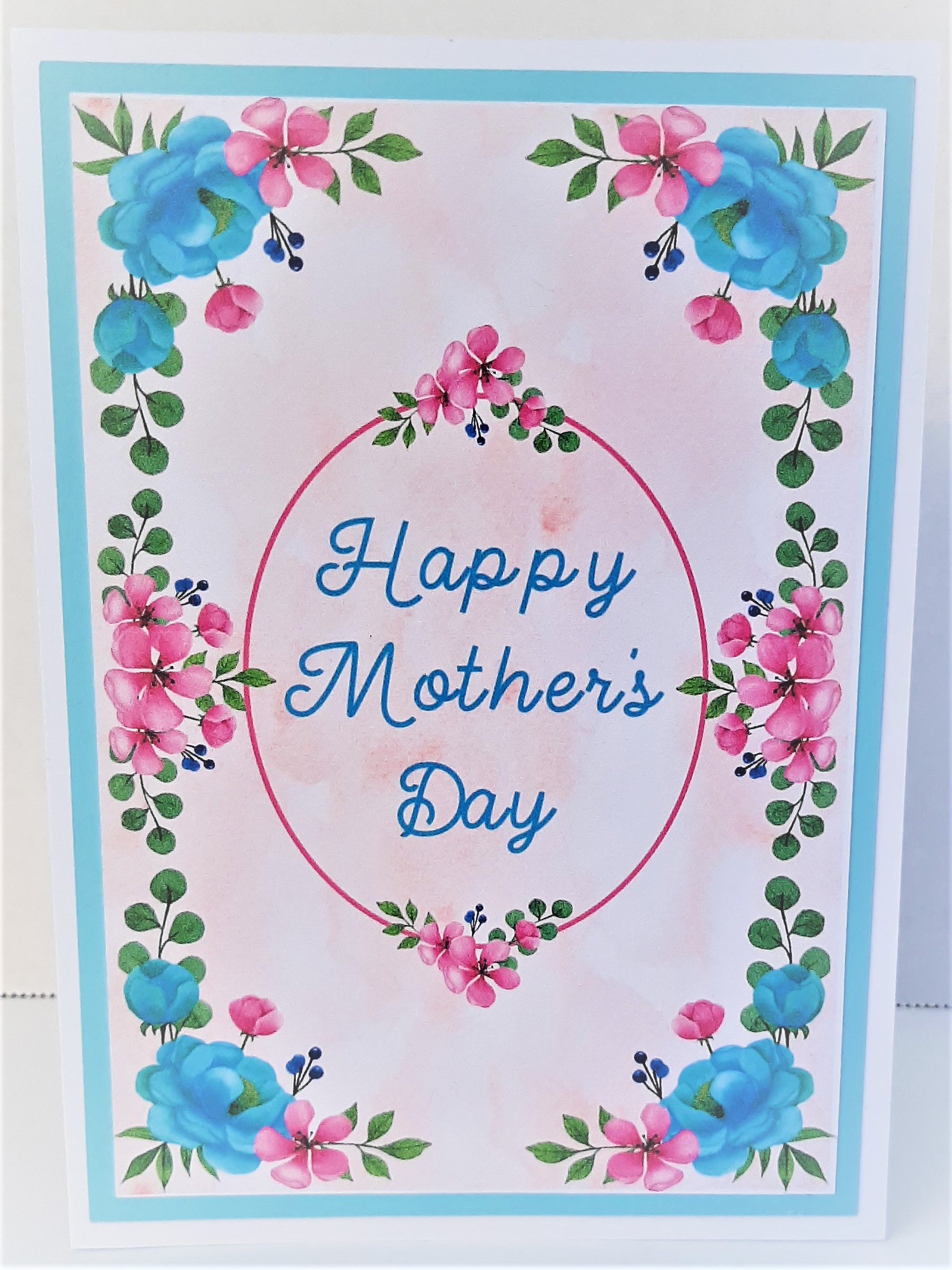 Mother's Day Watercolor Greeting Card